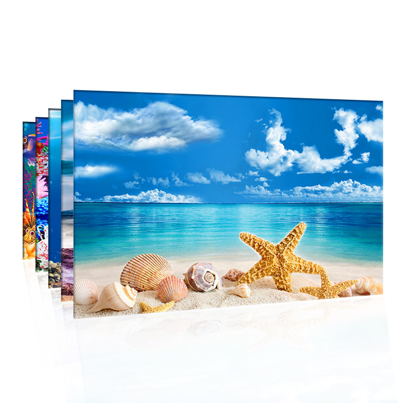 Planted Aquarium Wallpaper - Adesivo de decoração de fundo de