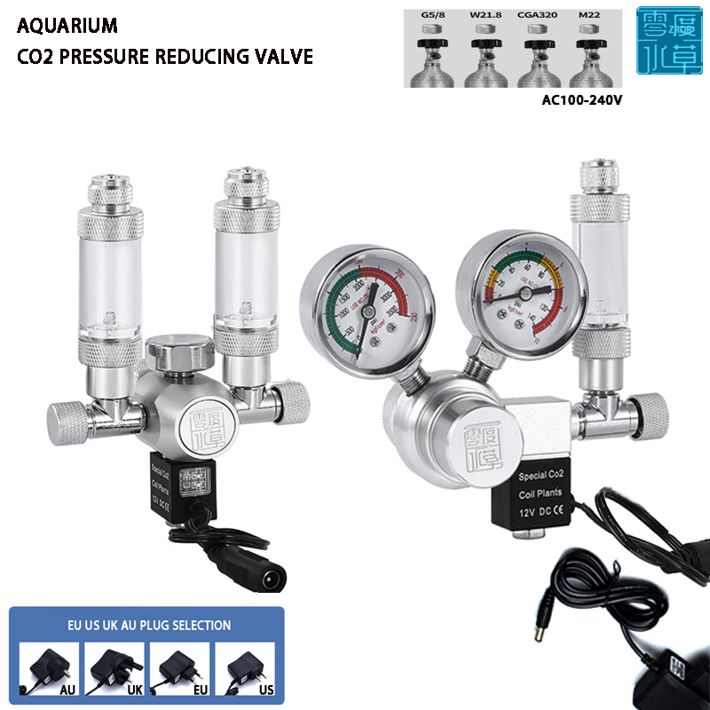 Aquarium Plant Order - Aquário regulador de co2 válvula solenóide