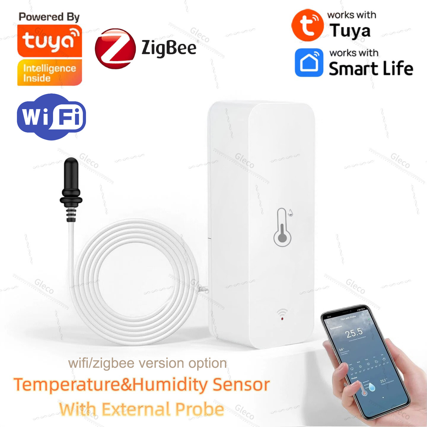 Aquarium Plant Order - Sensor de Temperatura e Umidade Tuya