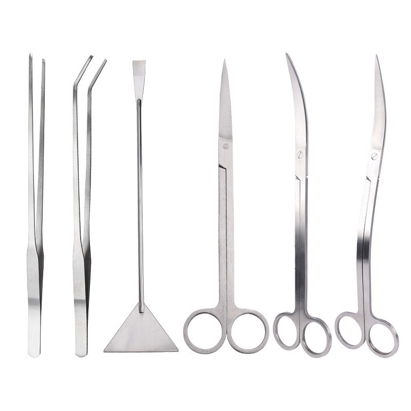 Planted Aquarium Maintenance Kit - Tesoura para Aquário, Pinça, Ferramenta para