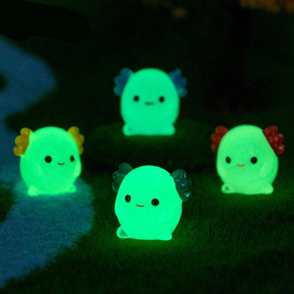 Miniaturas de axolote luminosa - Aquarium Planting Ideas avaliação e preço