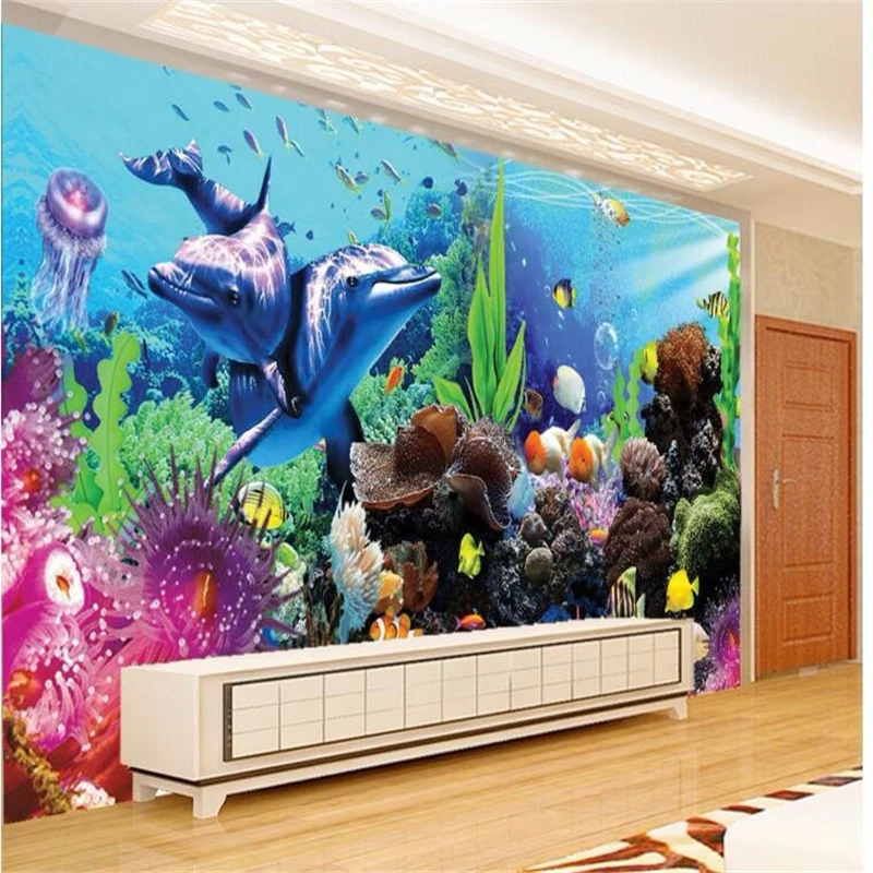 Papel de Parede 3D Personaliza - Planted Aquarium Wallpaper avaliação e preço