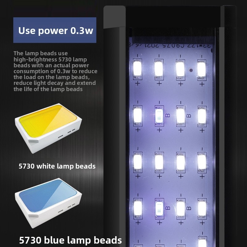 Luz LED Profissional para Aquá - Aquarium Plant Growth Light avaliação e preço