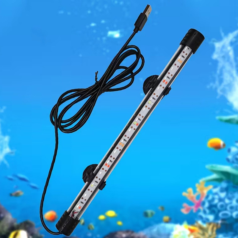 17-47cm usb plug luz do aquári - Aquarium Plant Growth Light avaliação e preço