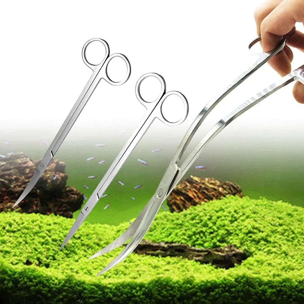 Pinça para aparar plantas aquá - Planted Aquarium Cleaning Kit avaliação e preço
