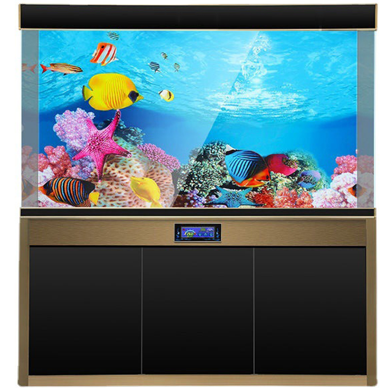 Fundo 3d para aquário dupla fa - Planted Aquarium Wallpaper avaliação e preço