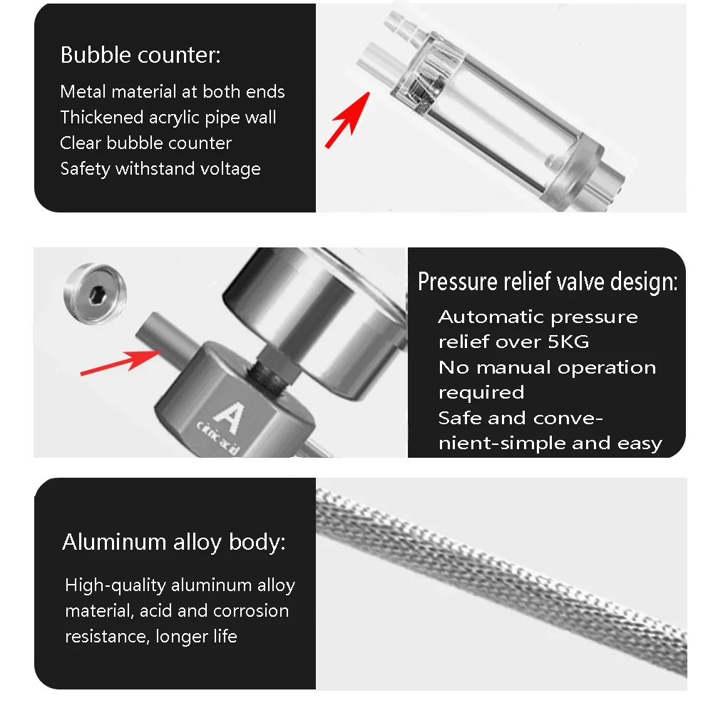 Kit de sistema gerador de CO2  - Aquarium Plant Order avaliação e preço
