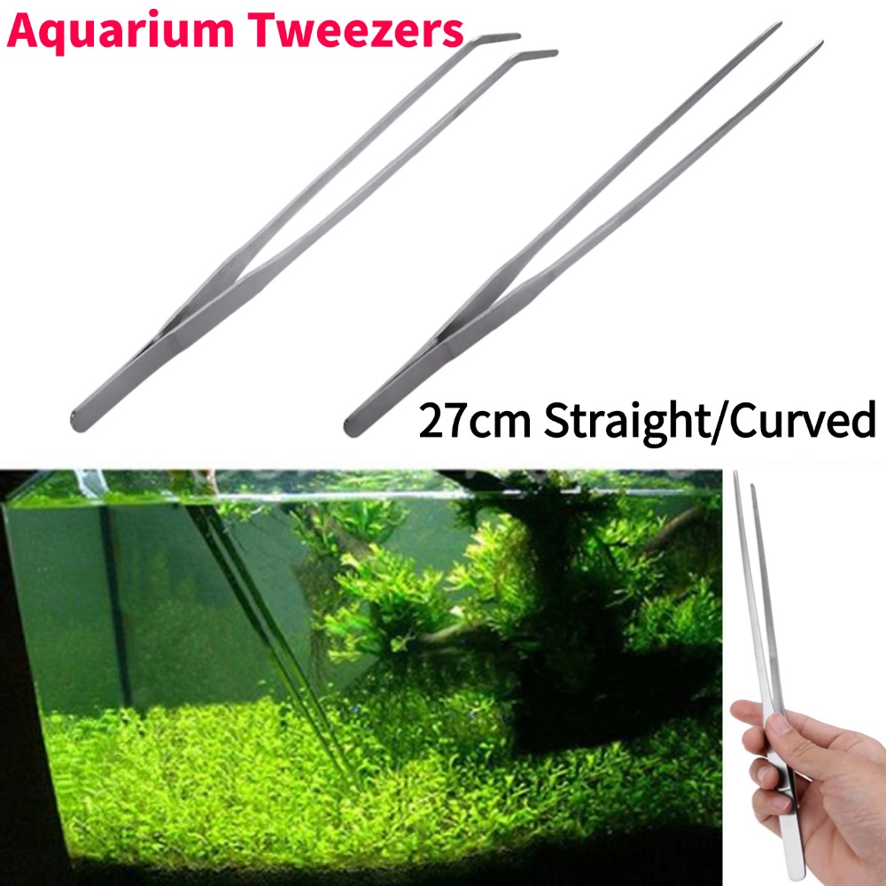 Pinça de aquário de aço inoxid - Planted Aquarium Maintenance Kit avaliação e preço