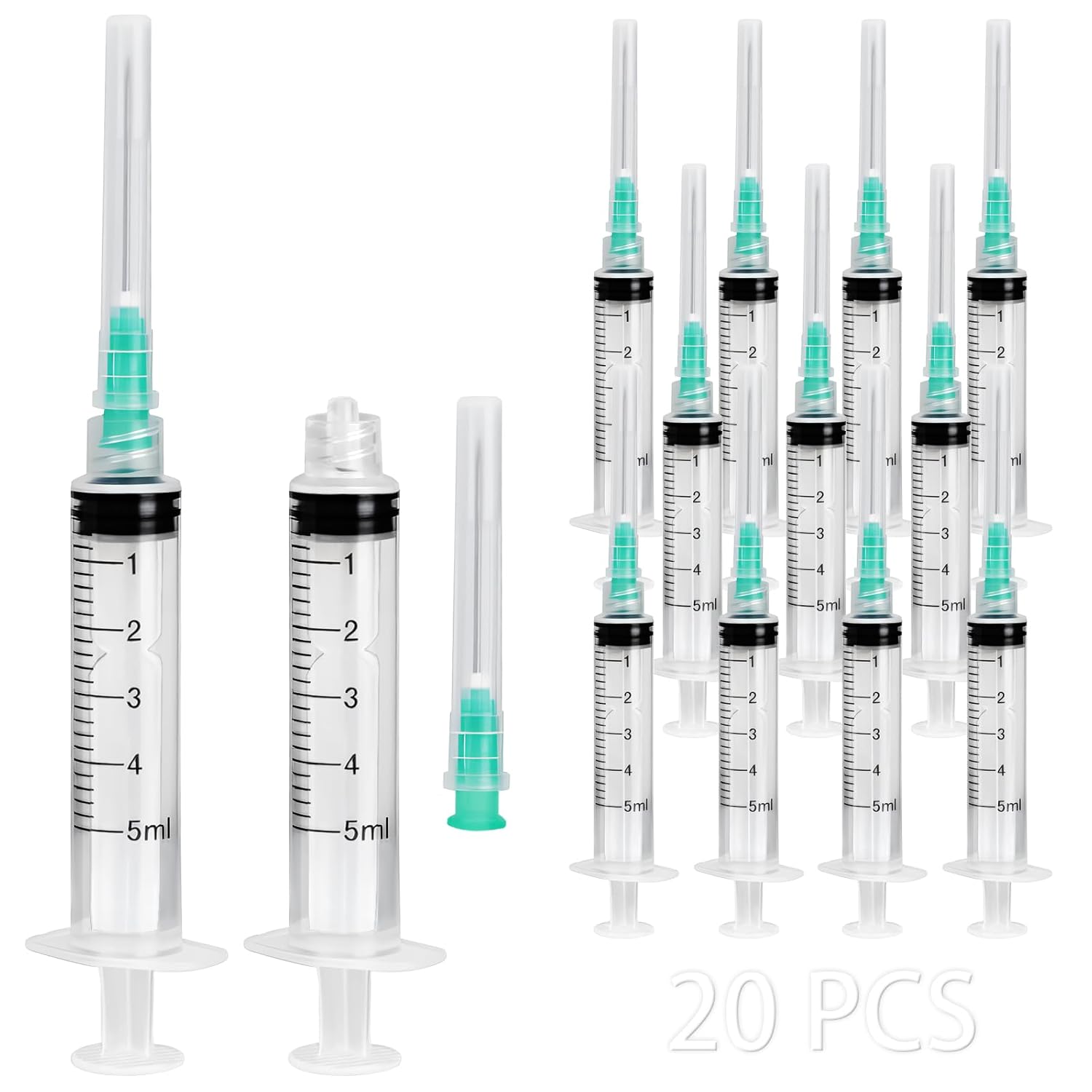 Seringa Luer Lock de 5ml, Adeq - Aquarium Plant Order avaliação e preço