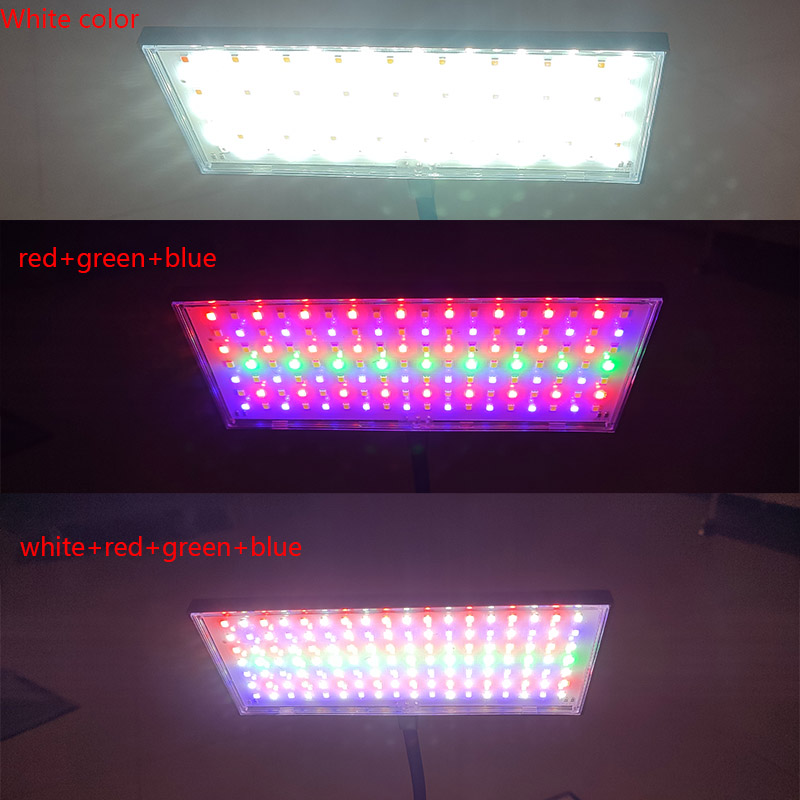 3 cores claras lâmpada de aquá - Aquarium Plant Growth Light avaliação e preço