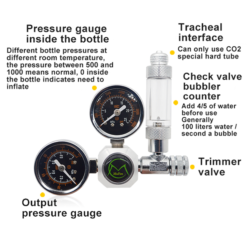 Regulador de co2 para aquário, - Aquarium Plant Order avaliação e preço