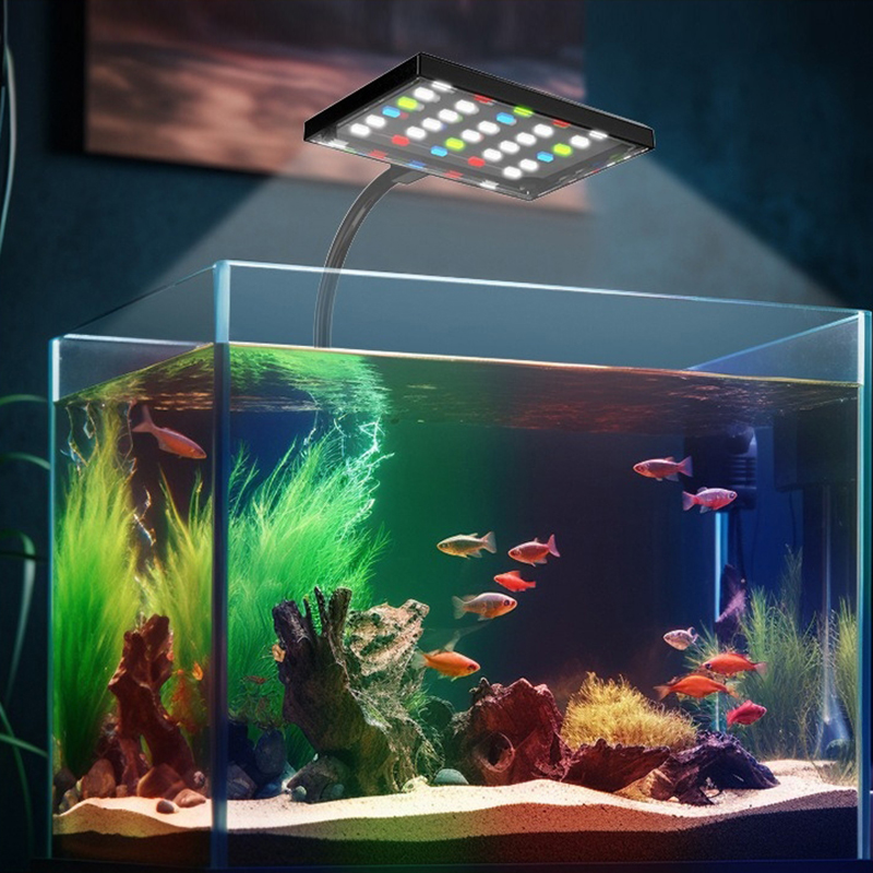 Aquário usb led luz espectro c - Aquarium Plant Growth Light avaliação e preço