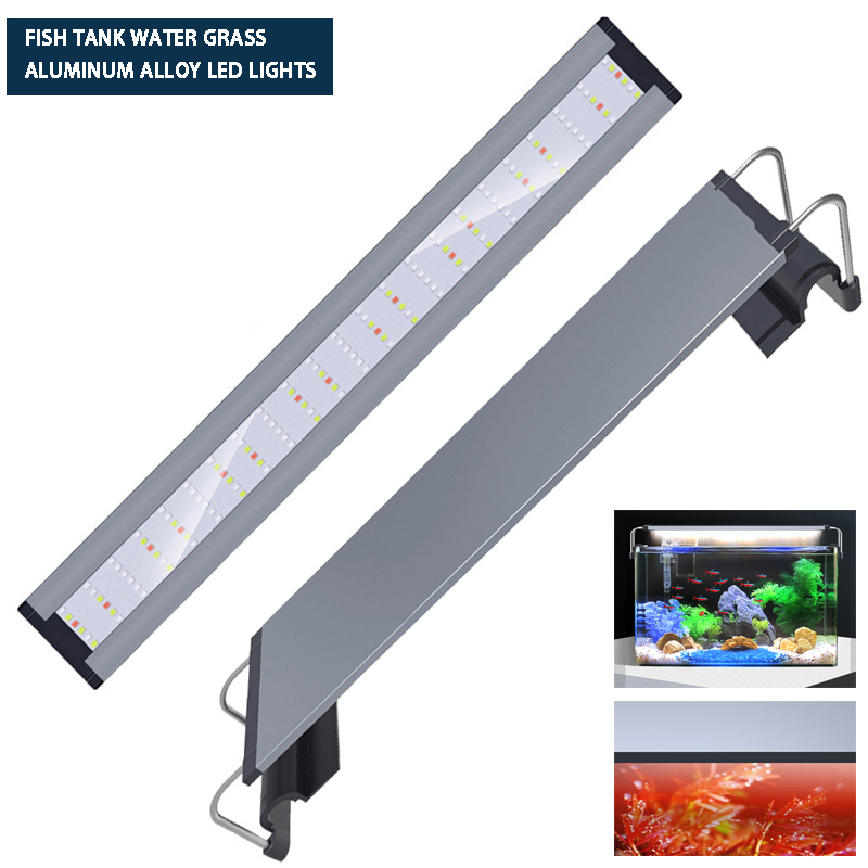 Liga de alumínio ultra fina le - Aquarium Plant Growth Light avaliação e preço